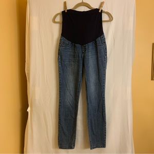 Maternity skinny jeans by indigo blue size medium